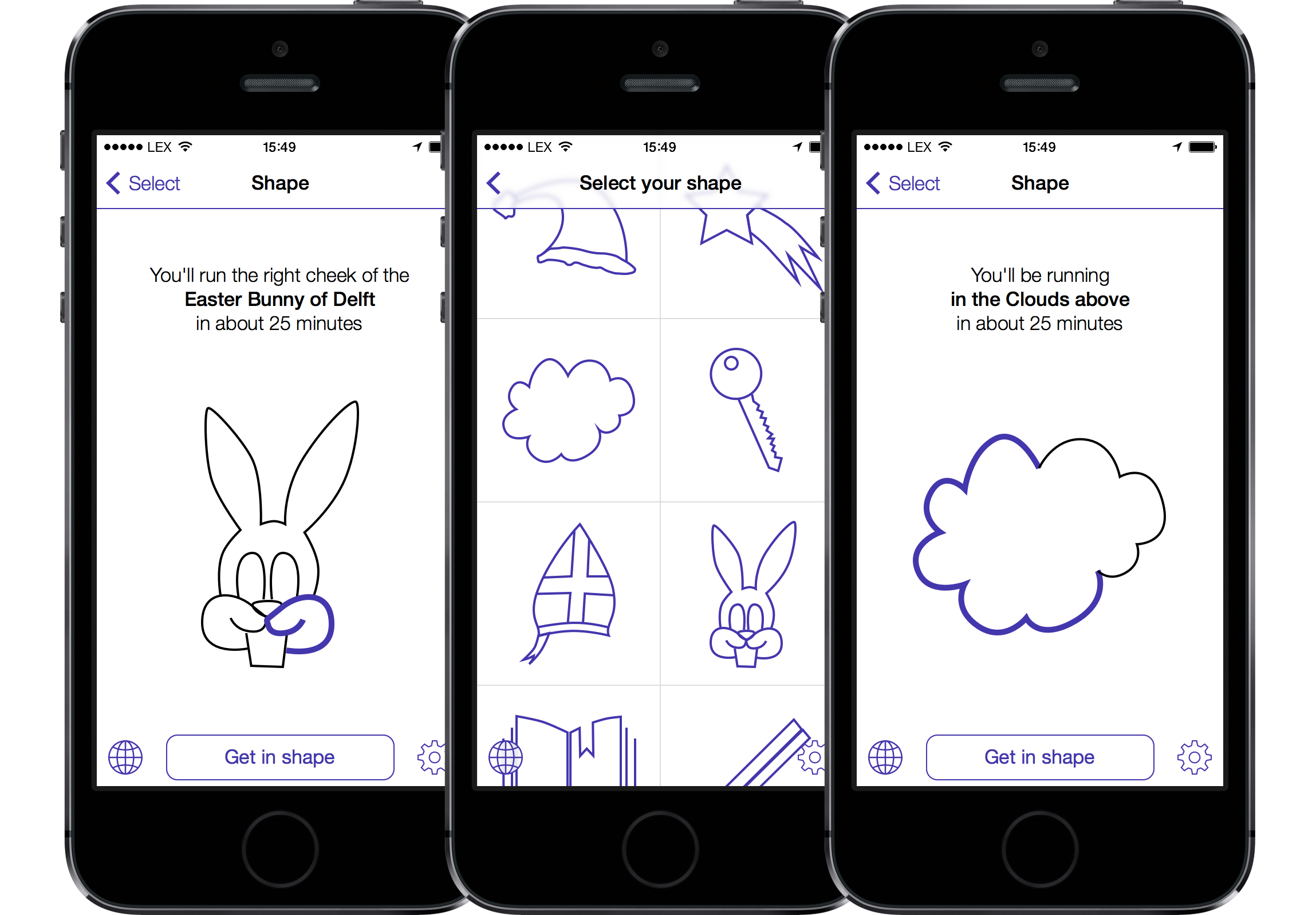 Selecting shapes in Shaped 